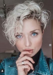 girls pixie curls