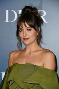 dakota bun and bangs