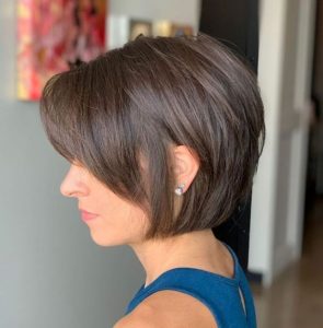 silky shin chin length