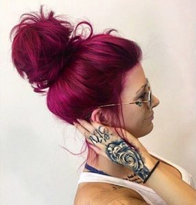 unique dark pink