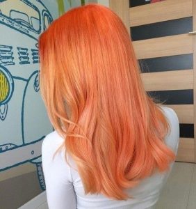 unique neon orange