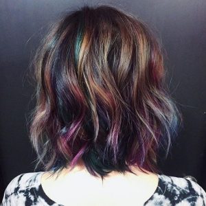 unique slicked colors