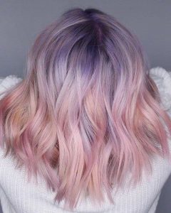 unique pastel colors meshed