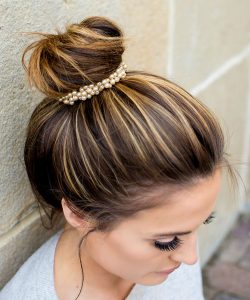 sleek bun accessory