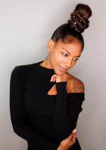 glam top knot bday