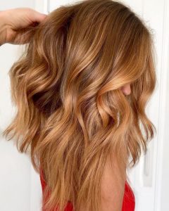 asymmetric strawberry brown