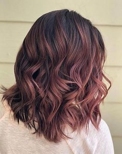 dark ombre strawberry brown