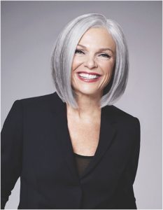 mature classy bob cut