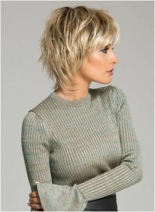 super short shag cut