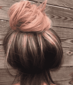 rose gold contrasting