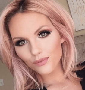 rose tinted hair platinum
