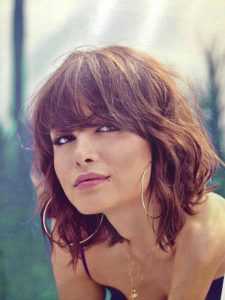 long bangs shag cut
