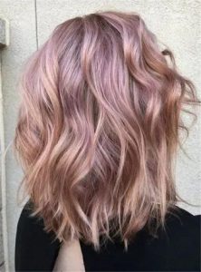 rose gold white lights