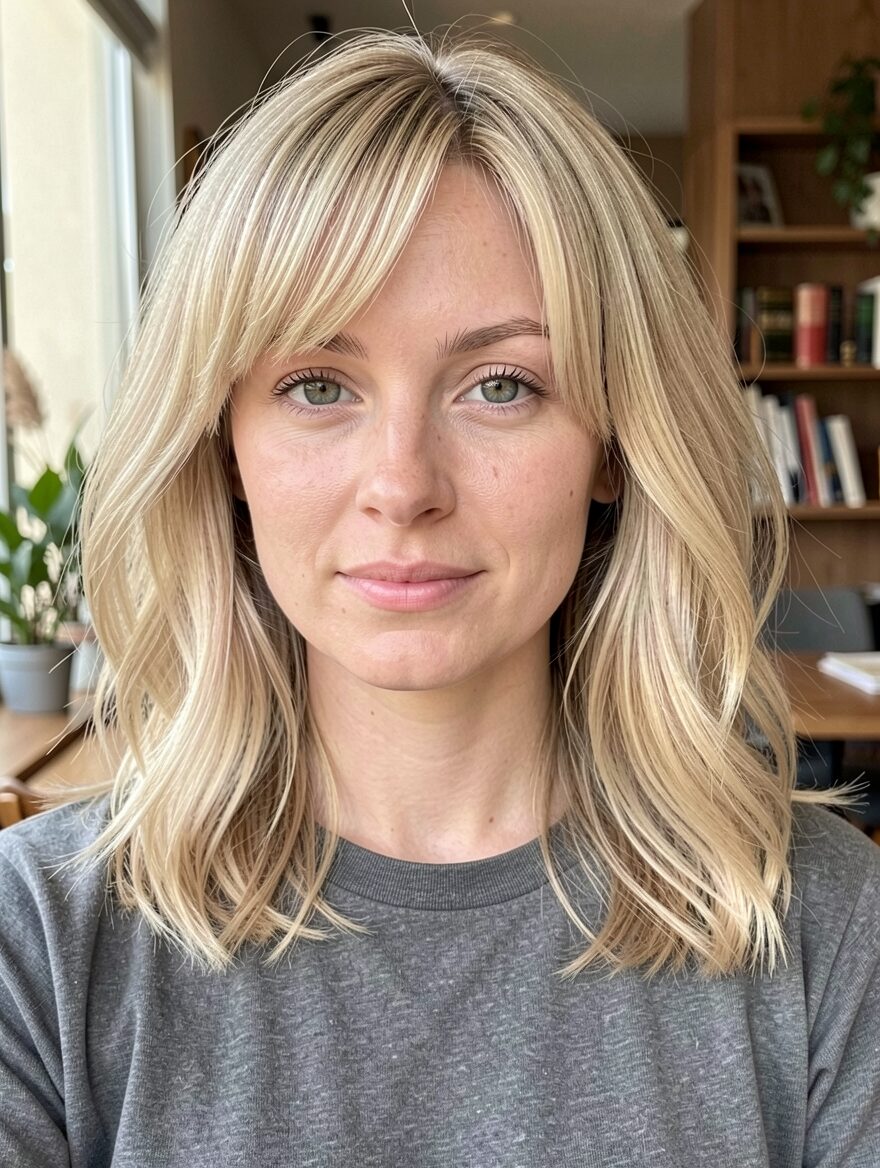 best haircuts for round faces