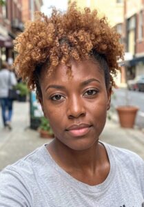 natural hairstyles for short hair