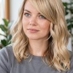 Long Bang With Curls