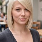 Sleek Bob With Bangs