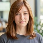 Subtle Side Swept Bangs