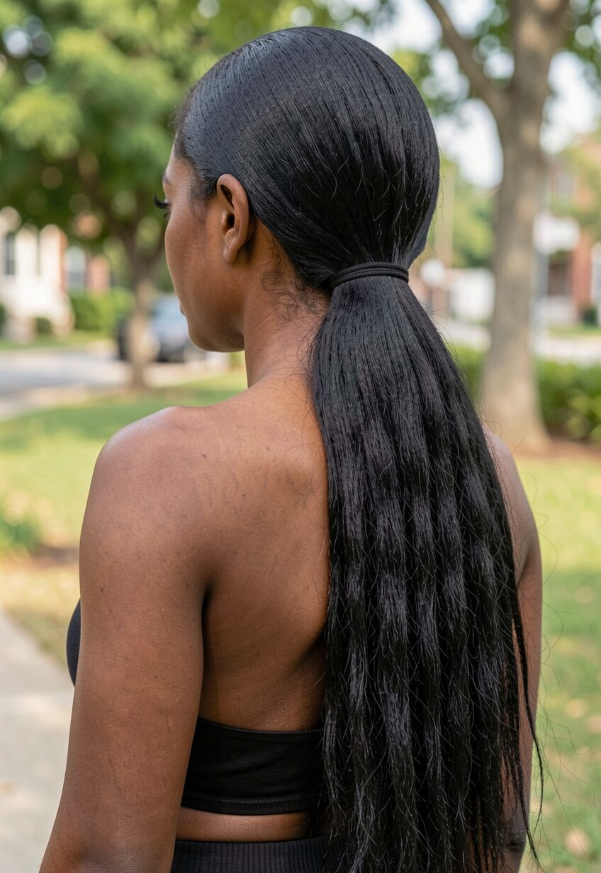 rihanna long hairstyles