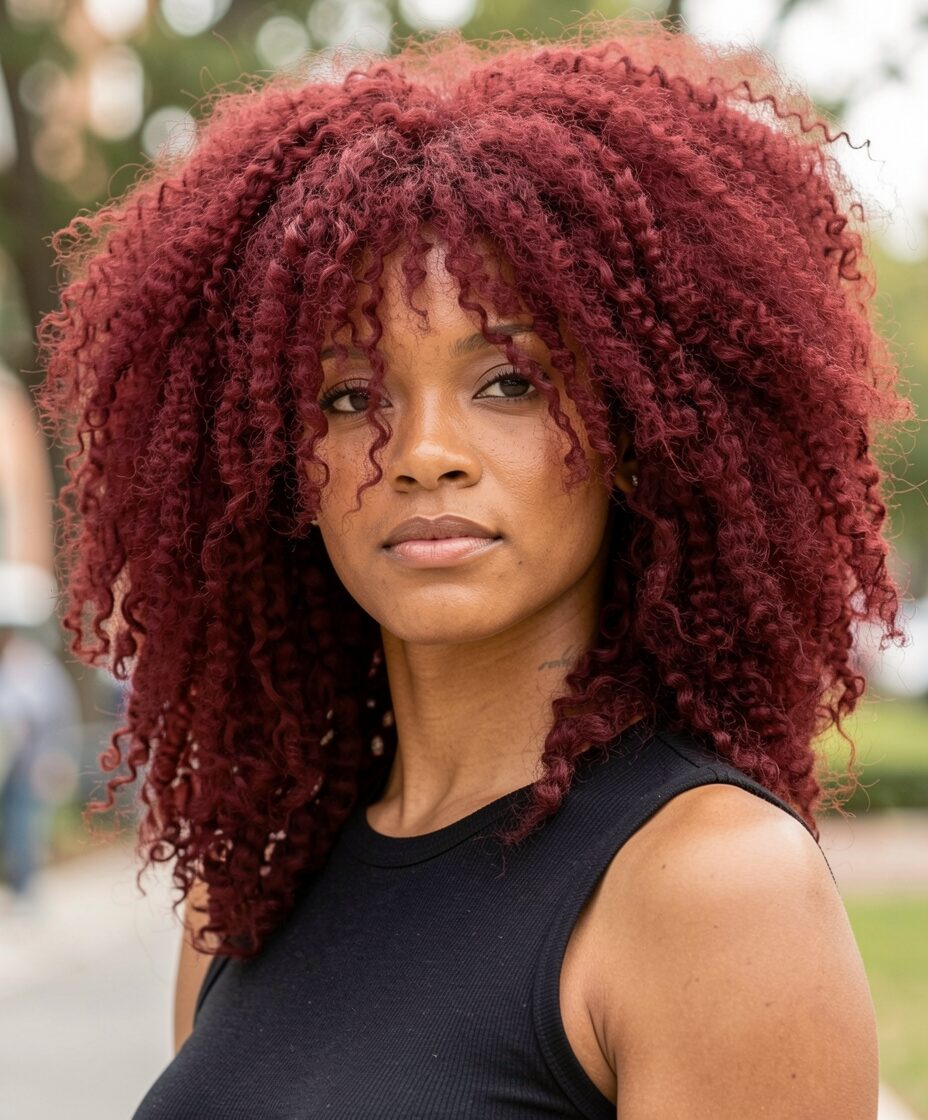 rihanna red hairstyles