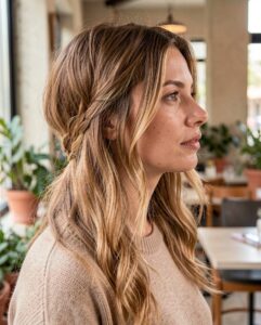 medium hairstyles for thick hair