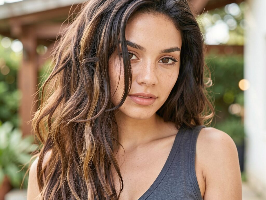 Long Curly Hairstyles for Thick Hair