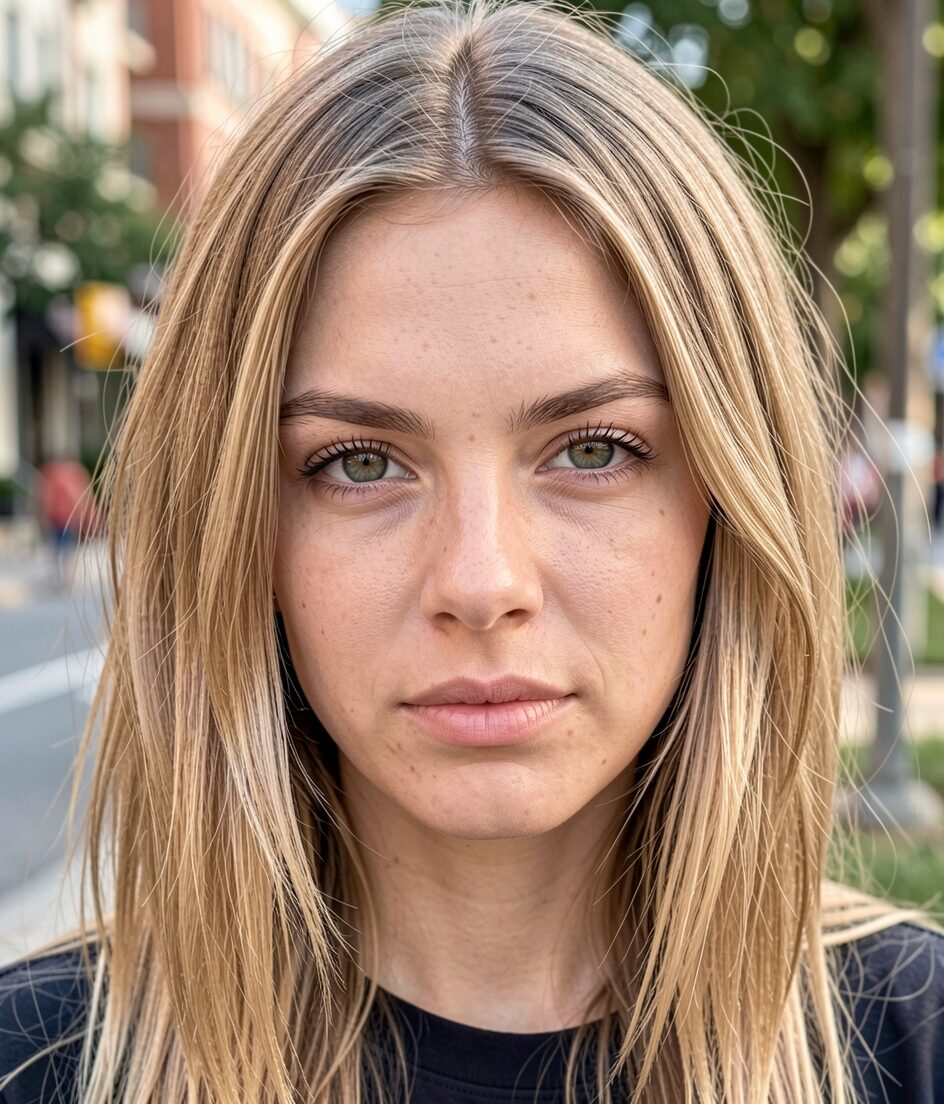 ash brown blonde highlights