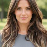 Alessandra Ambrosio Brown Hair