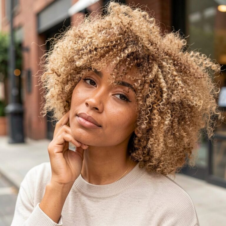 20 Penteados longos e cacheados para cabelo grosso