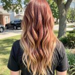 Fuschia To Blonde Ombre