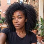 Afro Kinky Curly Himan Hair