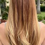 Copper With Peachy Ombre