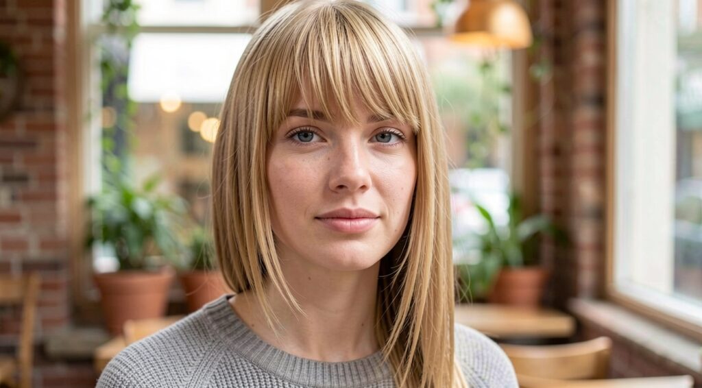 Medium Hairstyles With Bangs