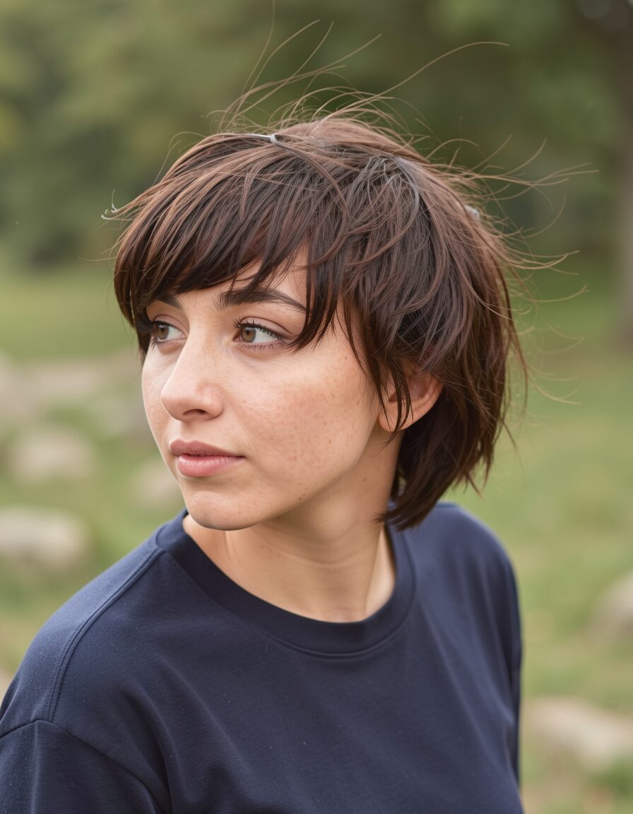 Shag Pixie Undercut