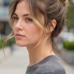 Messy Ballerina Bun