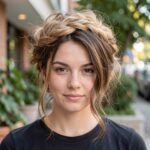 Pulled Apart Crown Braid
