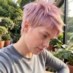 Layered Lavender Pixie