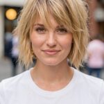 Tousled Choppy Bob