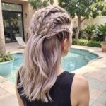 Half Up Quadruple Braids
