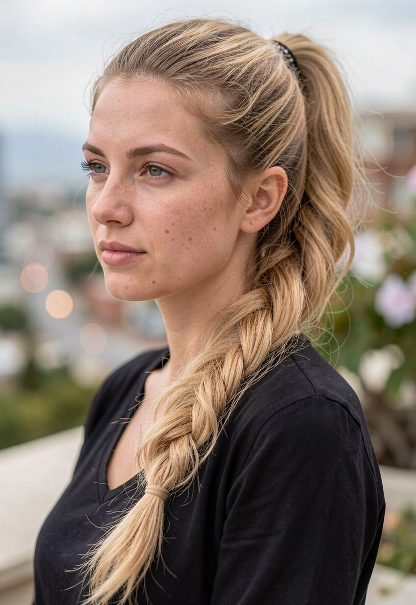 High Pony Fishtail