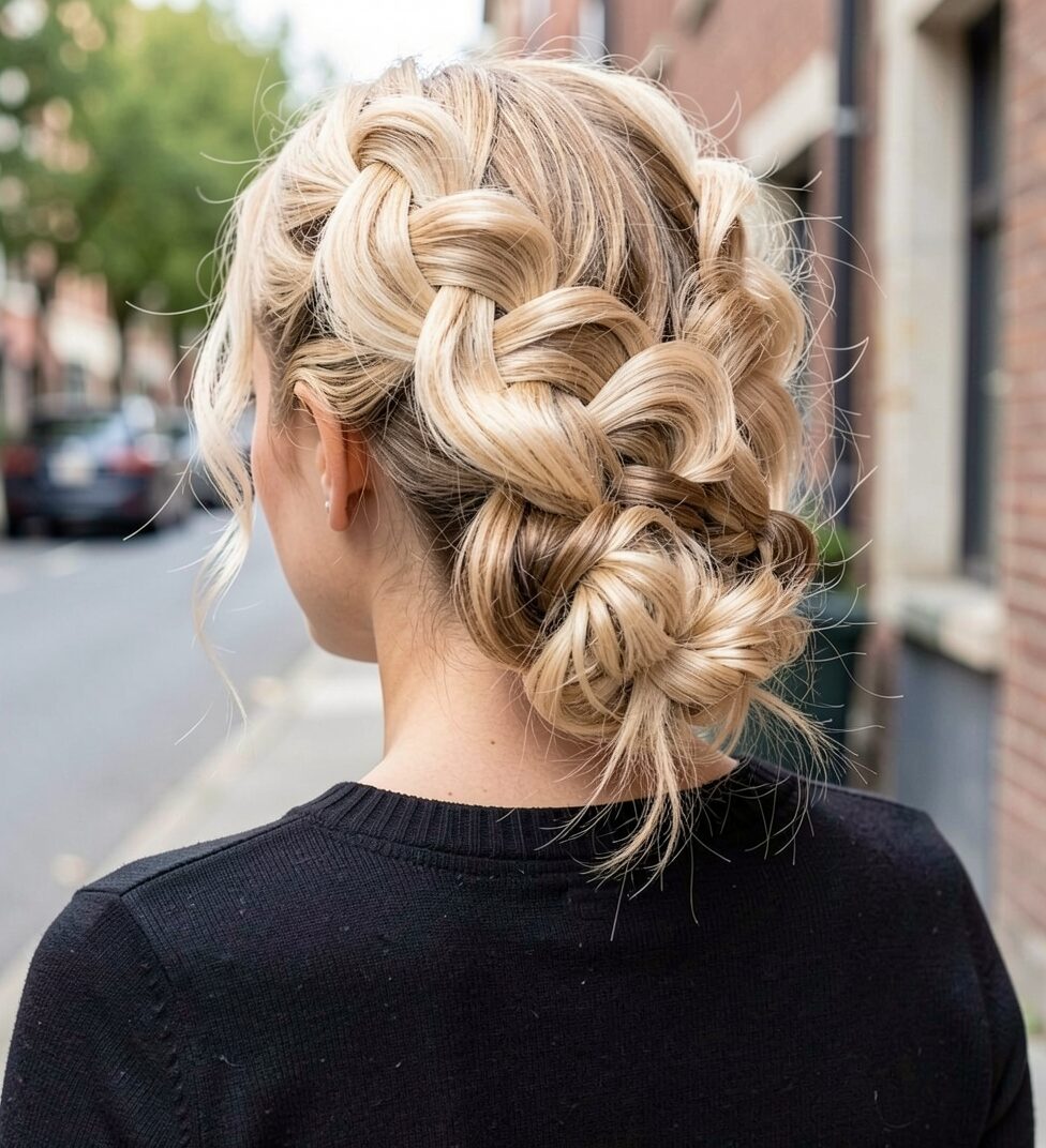 Dutch Fishtail Combination Braid