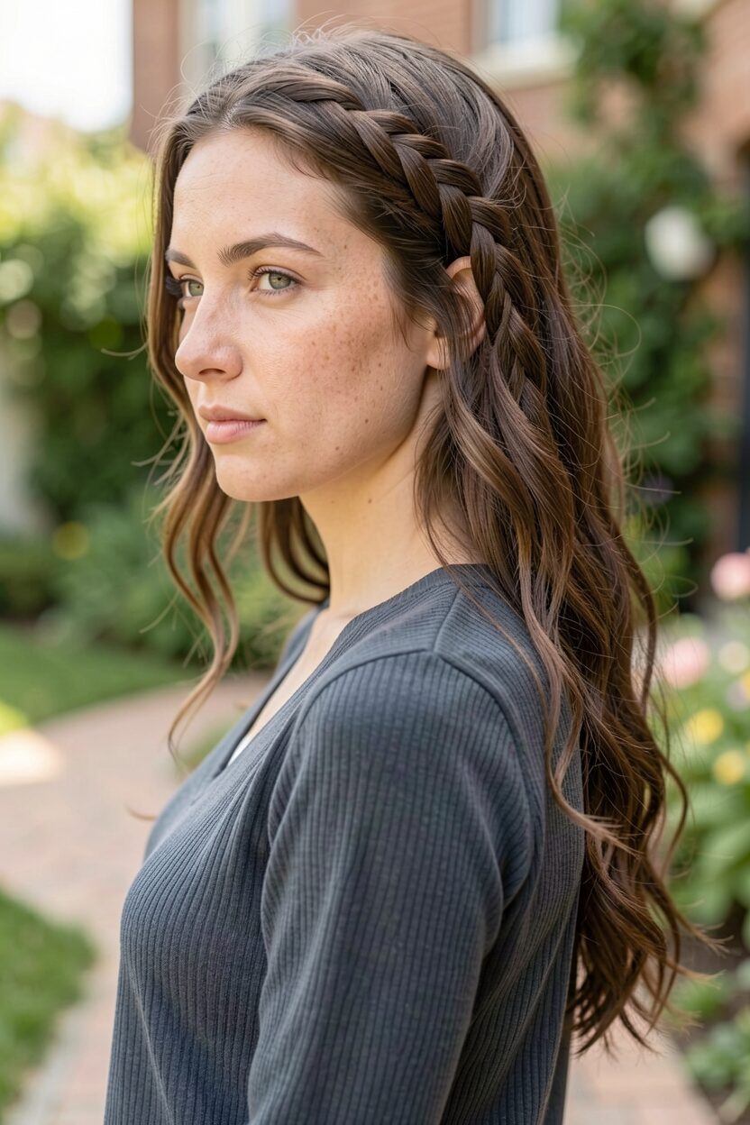Loose Twin Dutch Braids