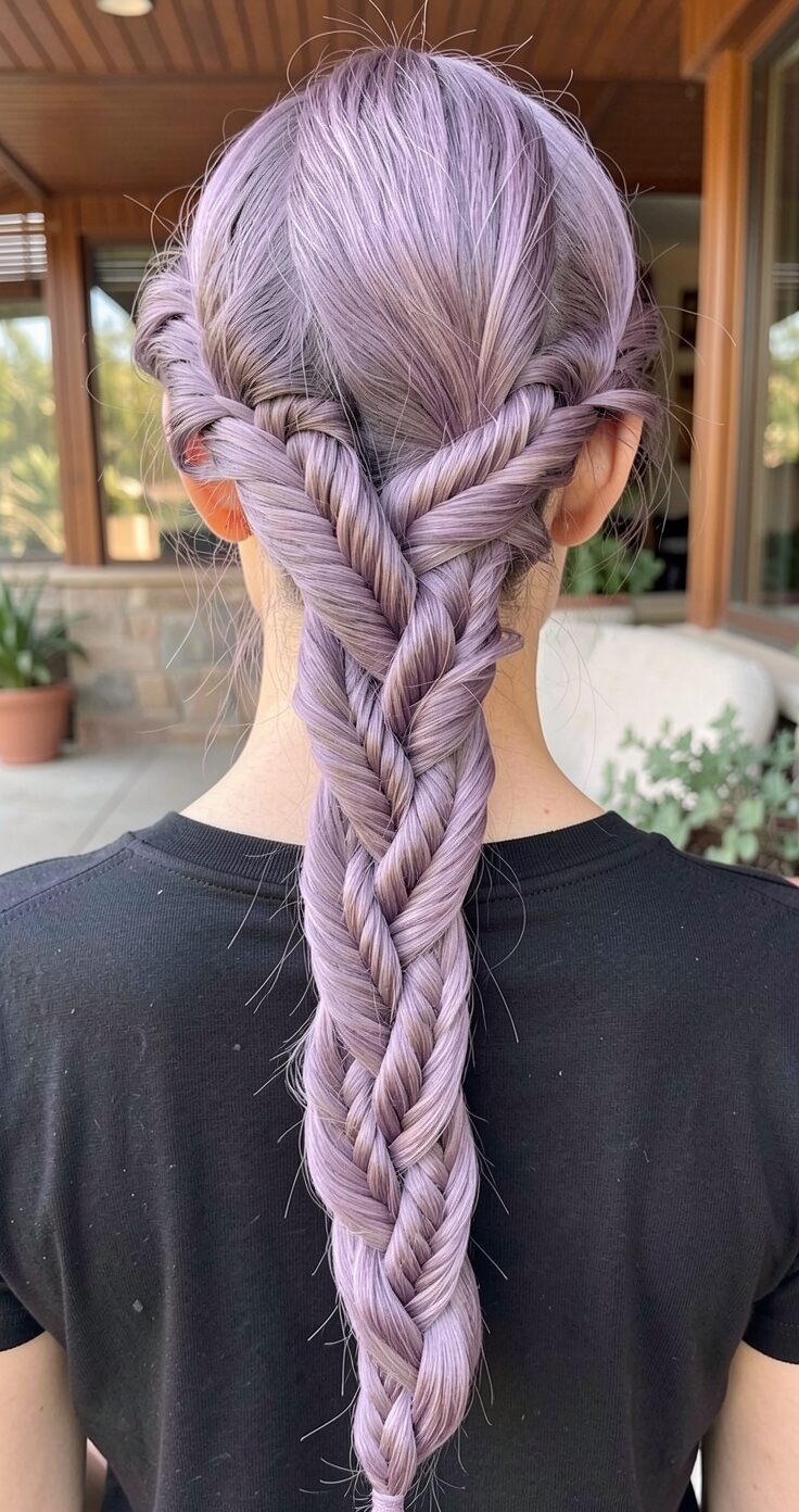 Fishtail Bun