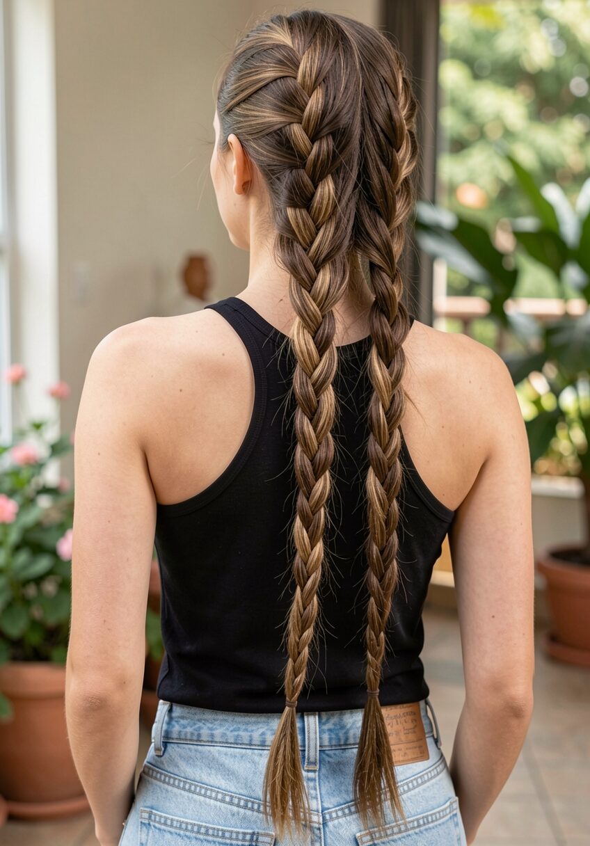 Simple Side Braid