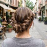 Dutch Braided Updo 2