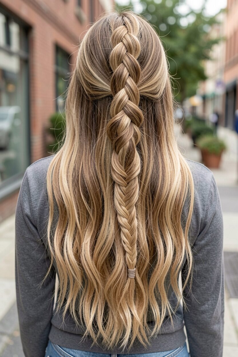 Dutch Braids Bun