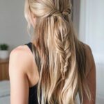 Half Up Twists With Fishtail