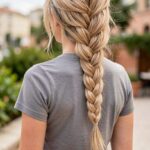Loose Chunky French Braid
