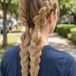 Romantic Twin Dutch Braids