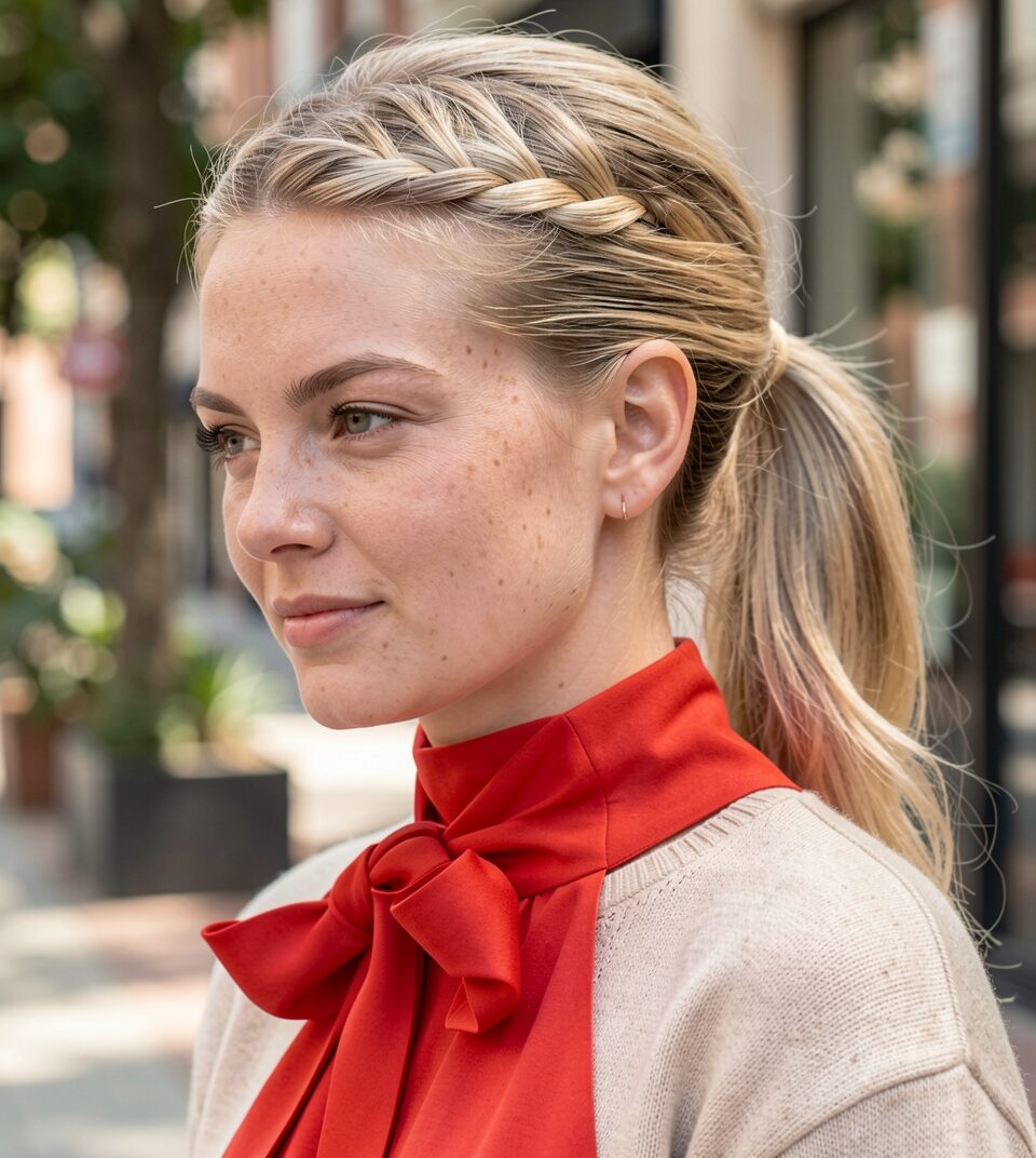 Easy French Braid Undercut